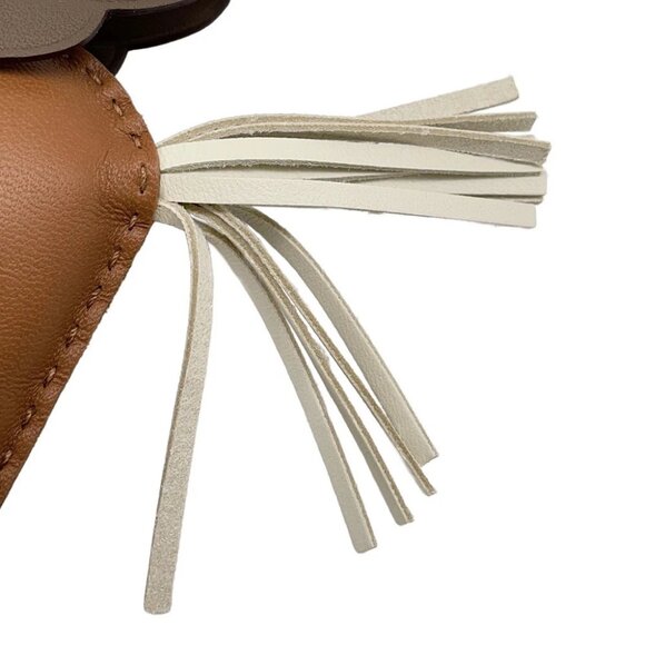 HERMES Rodeo Pegasus Size MM Lambskin Gold/Etoupe/Craie - Picture 7 of 7